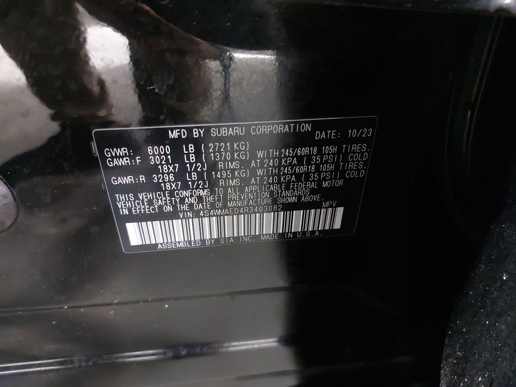 2024 SUBARU ASCENT - Image 35