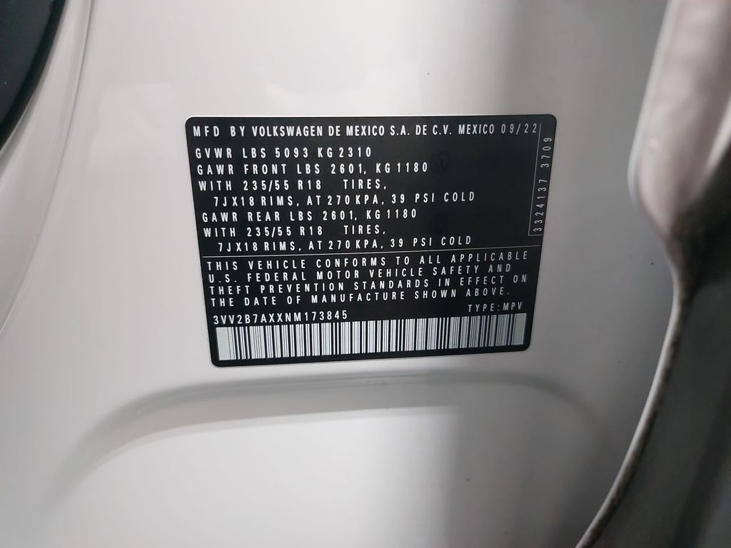 2022 VOLKSWAGEN TIGUAN - Image 34
