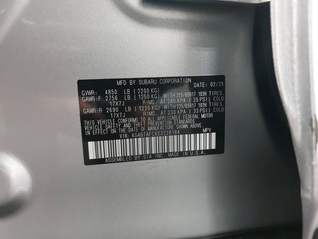 2025 SUBARU OUTBACK - Image 37