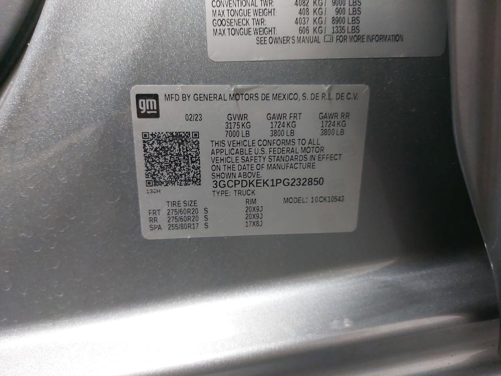 2023 CHEVROLET SILVERADO - Image 36