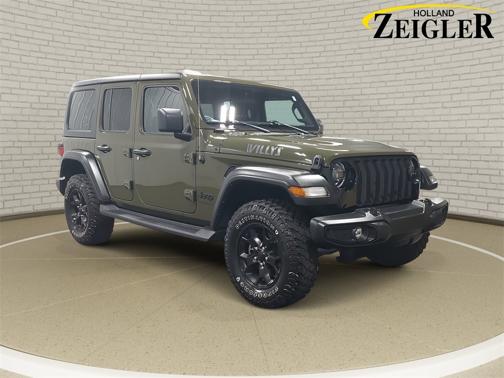 Used 2021 Jeep Wrangler Unlimited Willys SUV
