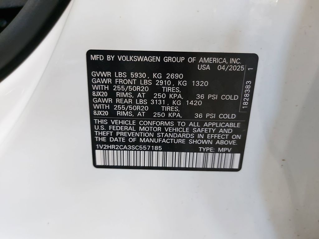 2025 VOLKSWAGEN ATLAS - Image 36