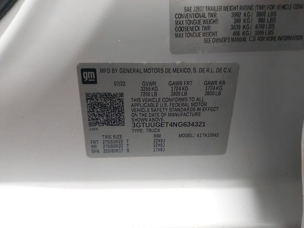 2022 GMC SIERRA - Image 37