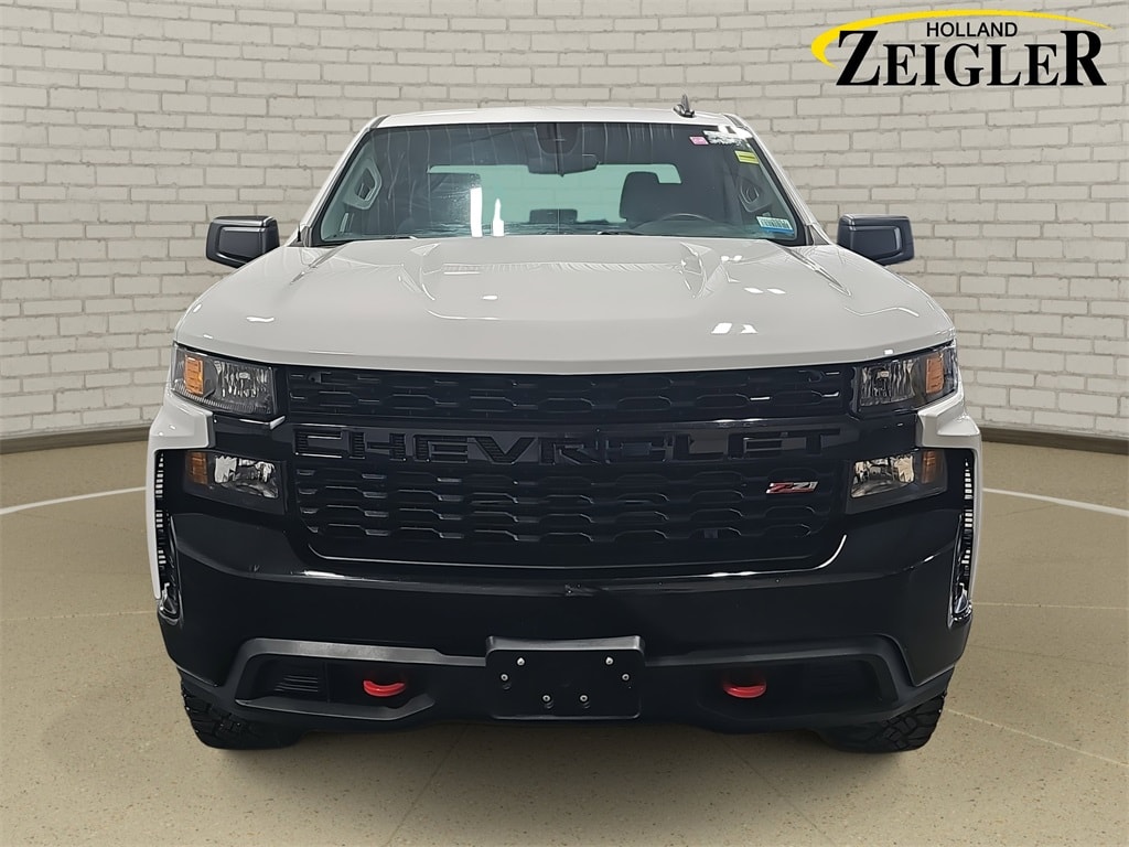Used 2022 Chevrolet Silverado 1500 Limited Custom Trail Boss with VIN 3GCPYCEK6NG208227 for sale in Holland, MI