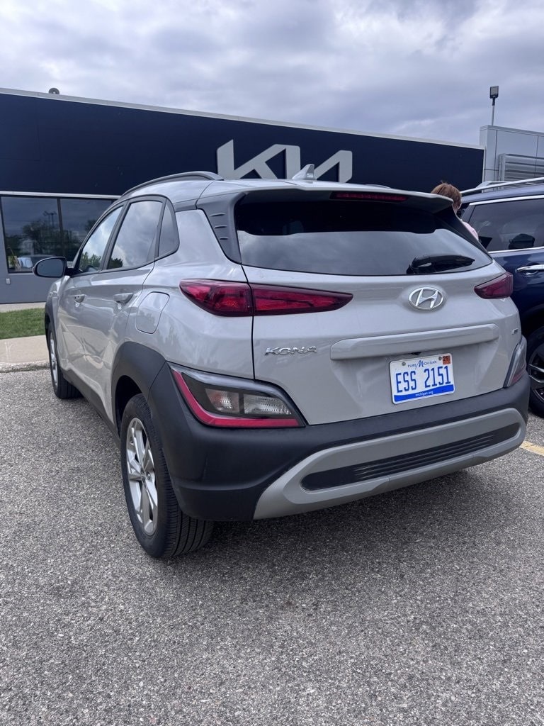 Used 2023 Hyundai Kona SEL with VIN KM8K6CAB1PU062403 for sale in Holland, MI