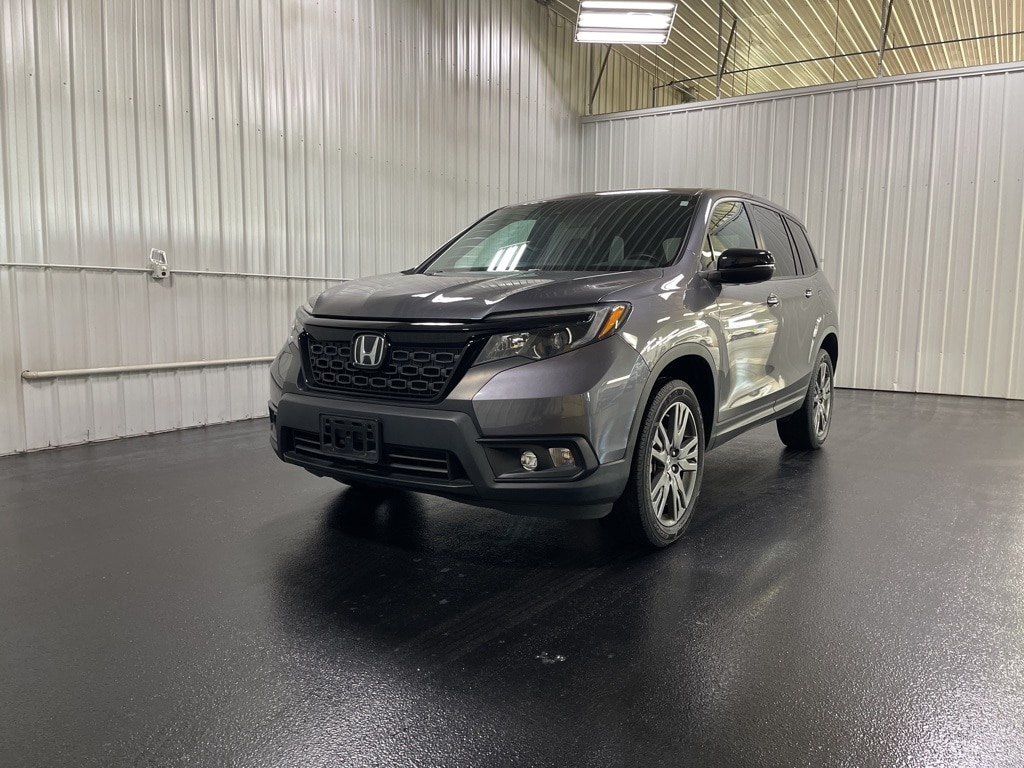 Used 2021 Honda Passport EX-L with VIN 5FNYF8H56MB000639 for sale in Holland, MI