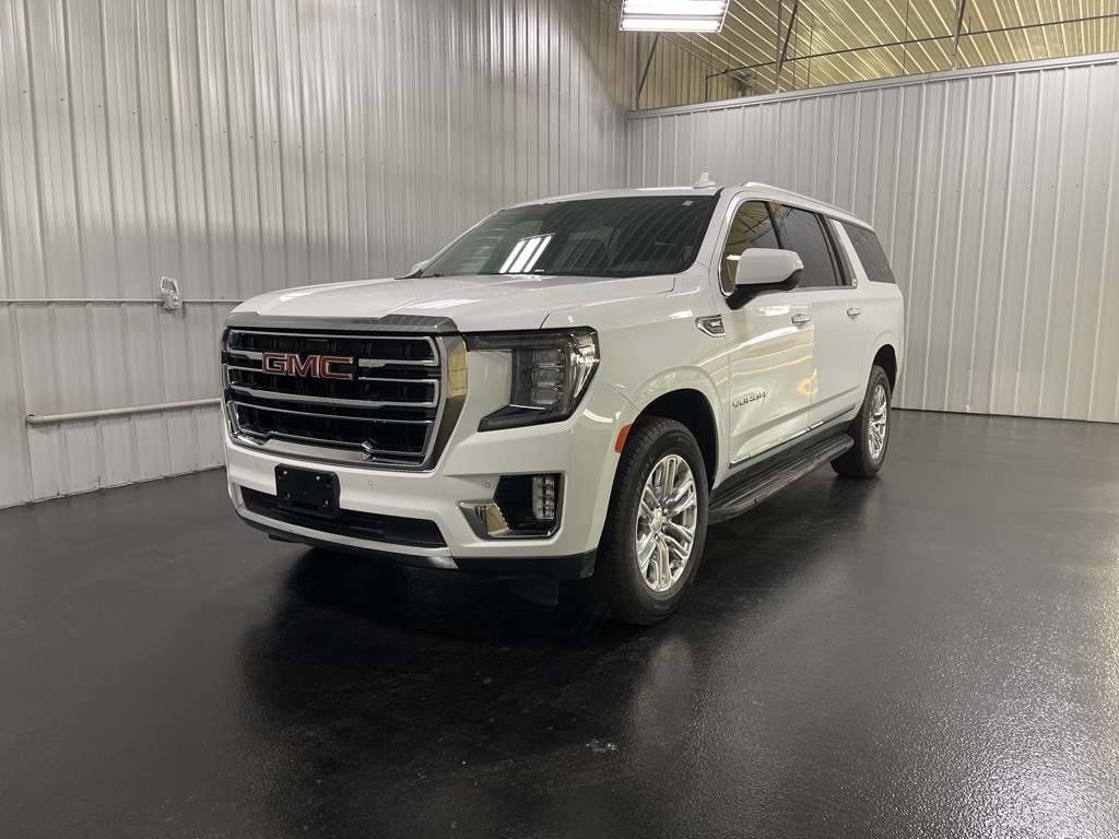 Used 2023 GMC Yukon XL SLT with VIN 1GKS2GKD5PR206758 for sale in Holland, MI