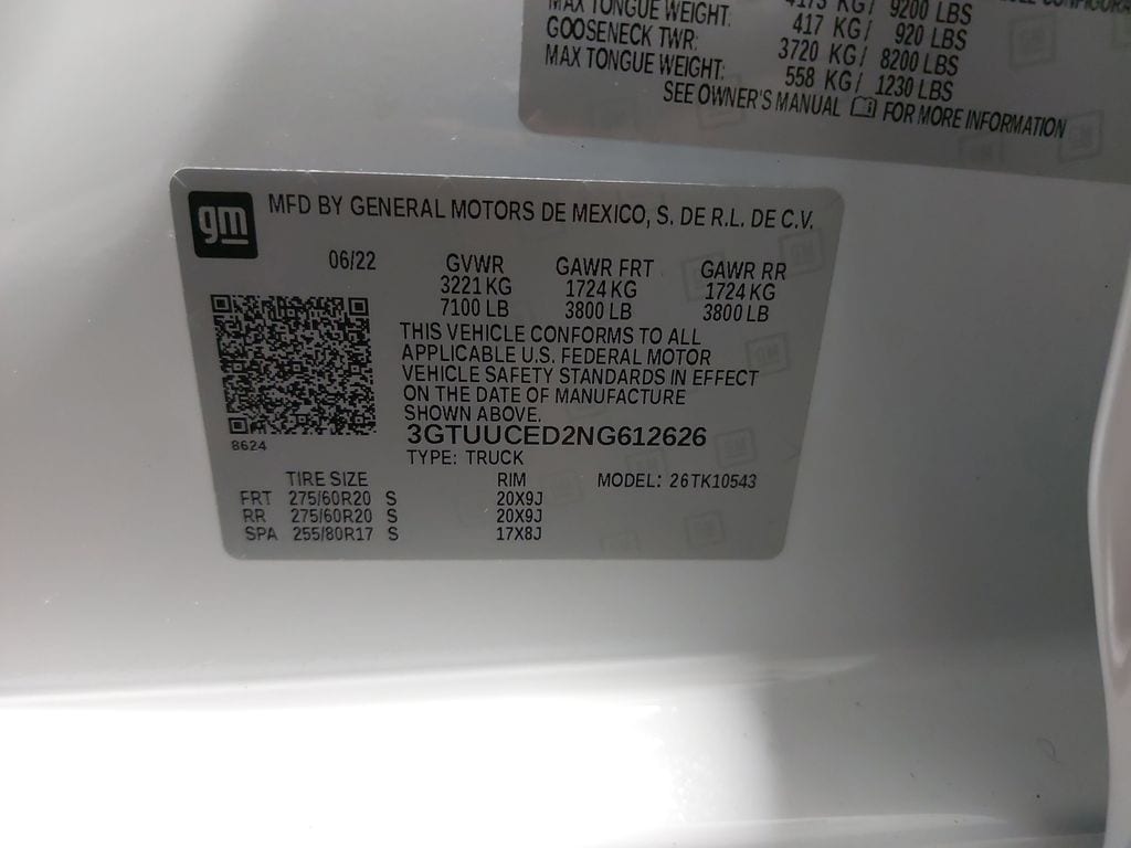 2022 GMC SIERRA - Image 36