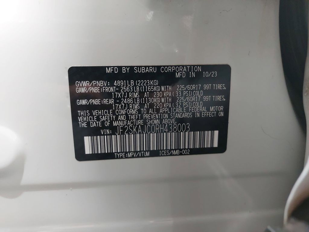 2024 SUBARU FORESTER - Image 38