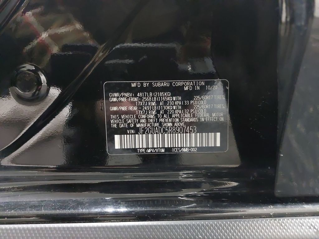 2024 SUBARU CROSSTREK - Image 35