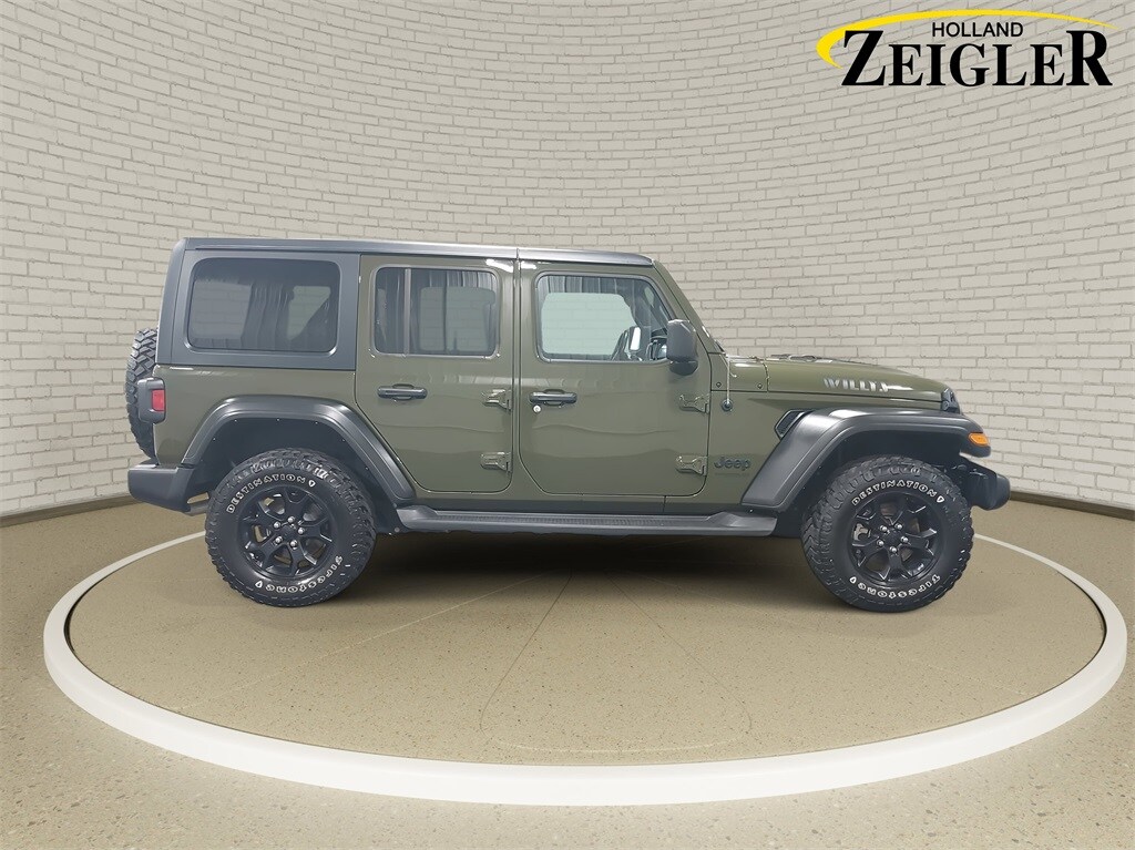 Used 2021 Jeep Wrangler Unlimited Willys SUV