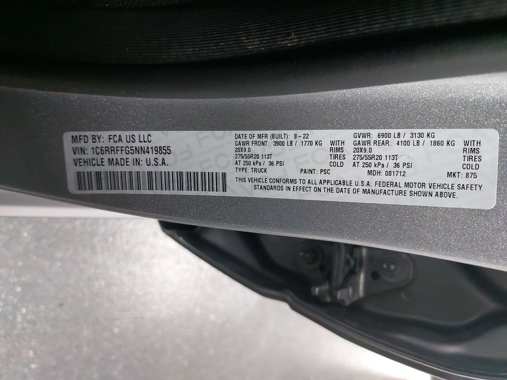 2022 RAM 1500 - Image 34