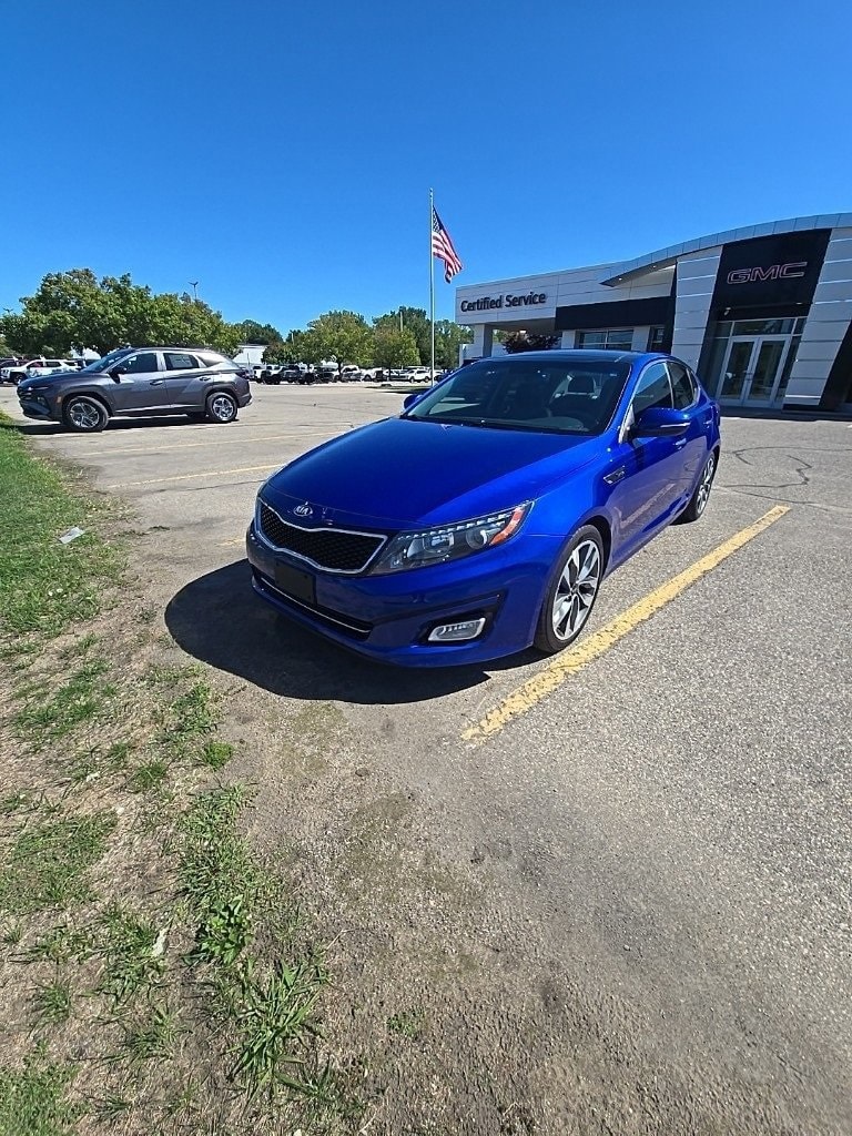 Used 2015 Kia Optima SX with VIN 5XXGR4A60FG473824 for sale in Holland, MI