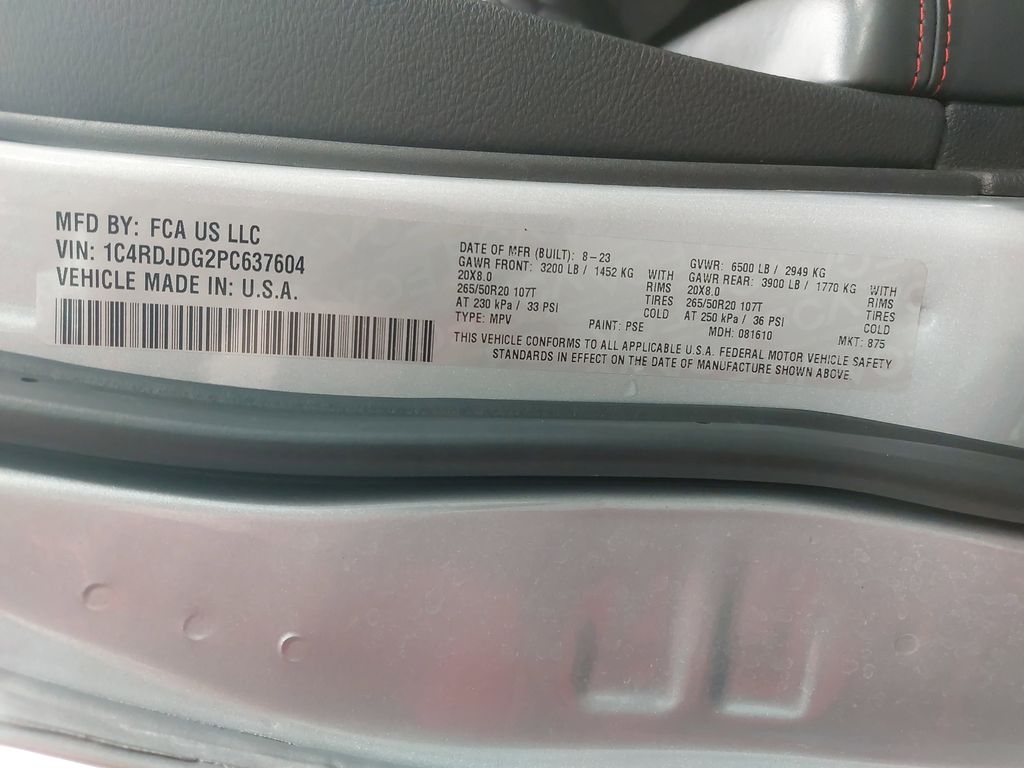 2023 DODGE DURANGO - Image 39