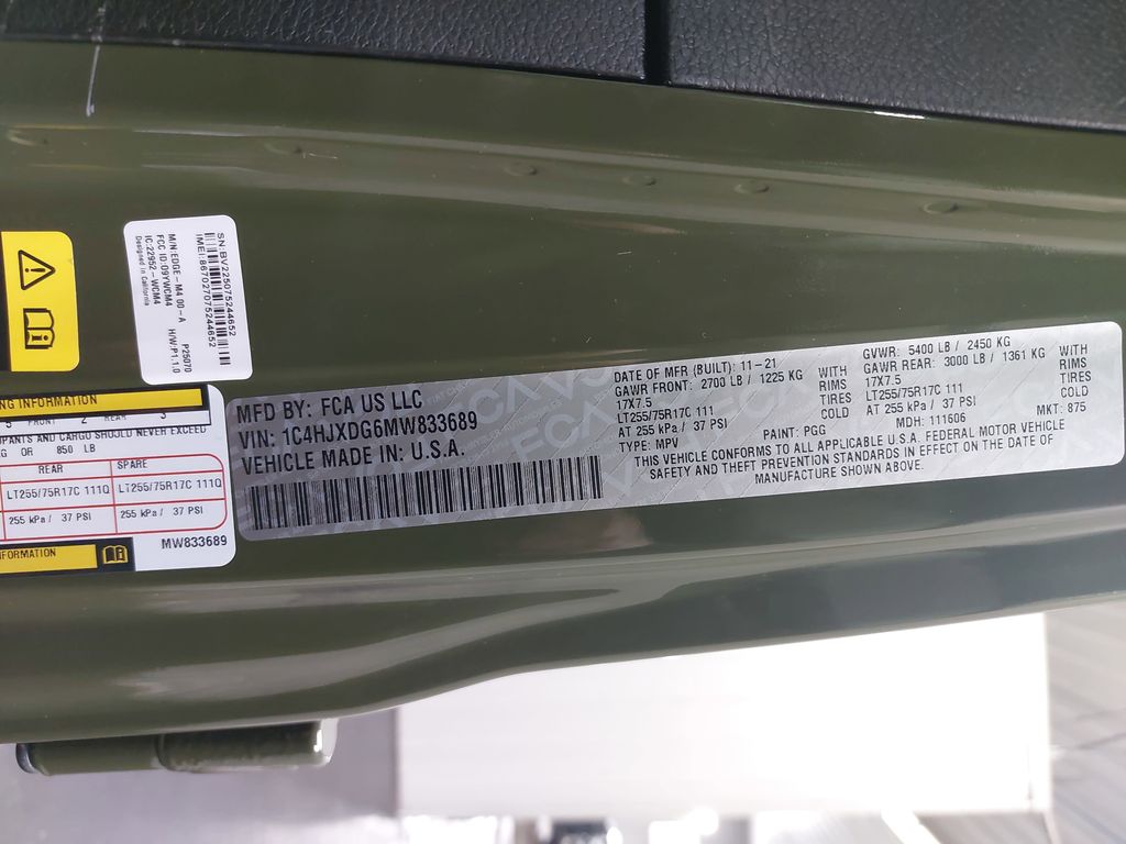 2021 JEEP WRANGLER - Image 34