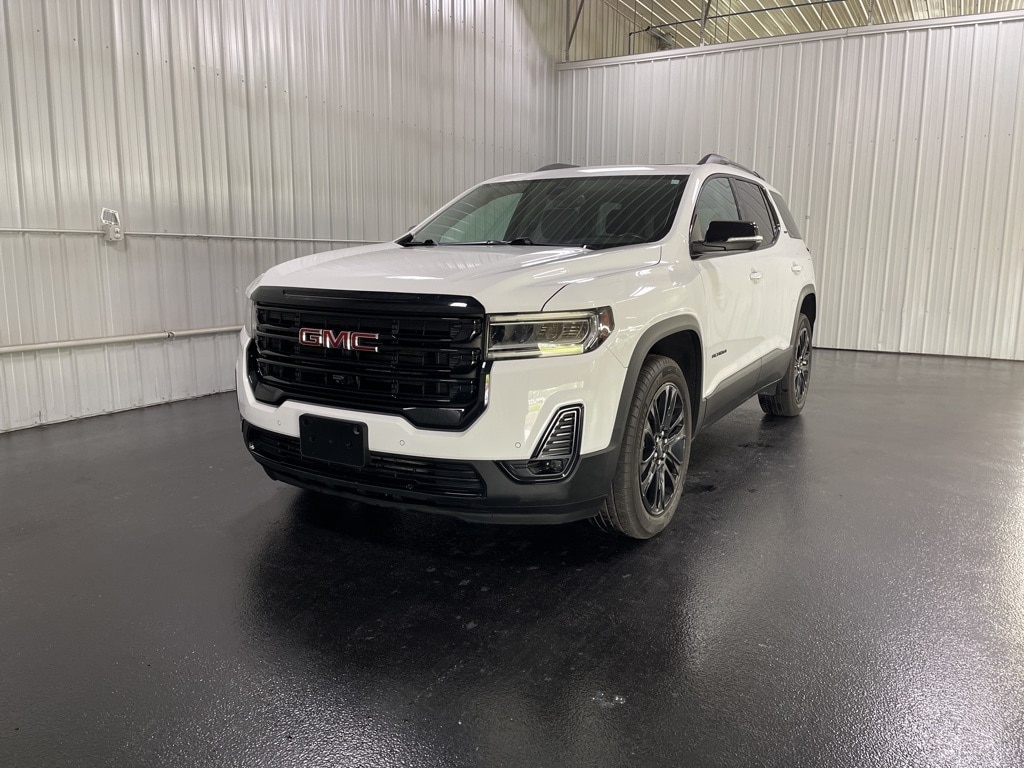 Used 2022 GMC Acadia SLT with VIN 1GKKNUL44NZ134940 for sale in Holland, MI