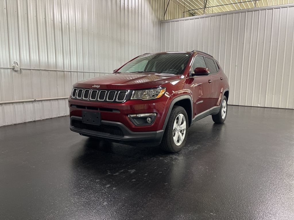 Used 2021 Jeep Compass Latitude with VIN 3C4NJDBB7MT546814 for sale in Holland, MI