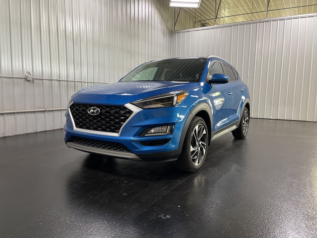 Used 2021 Hyundai Tucson Sport with VIN KM8J3CAL0MU362958 for sale in Holland, MI