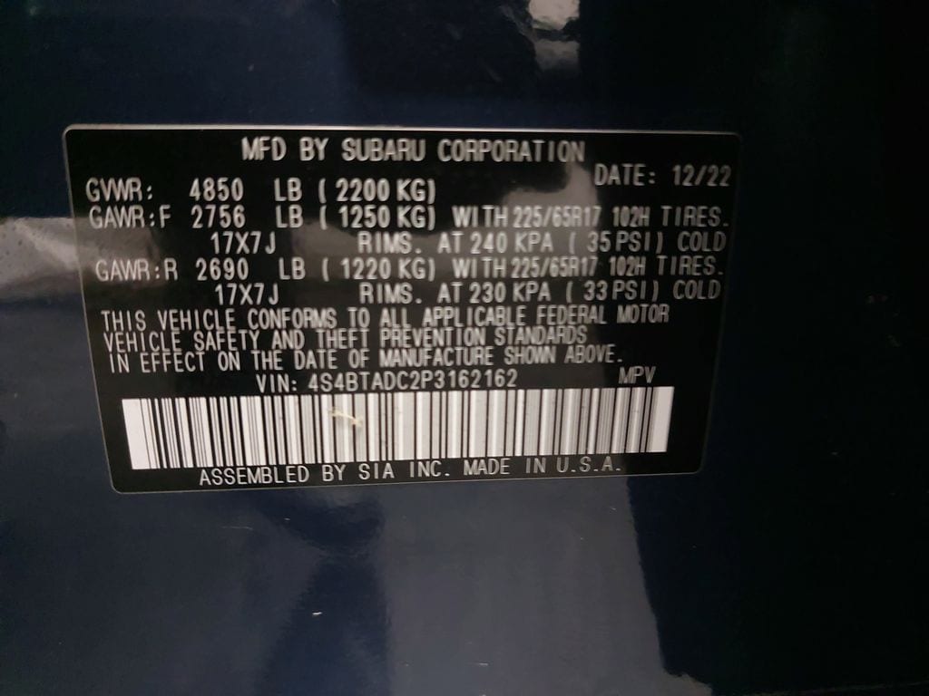 2023 SUBARU OUTBACK - Image 35