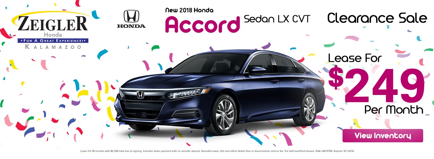 Zeigler Honda Kalamazoo New Honda dealership in Kalamazoo, MI 49008