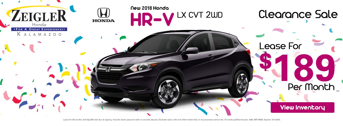 Zeigler Honda Kalamazoo New Honda dealership in Kalamazoo, MI 49008