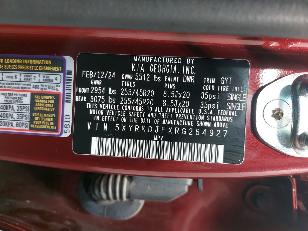 2024 KIA SORENTO - Image 39