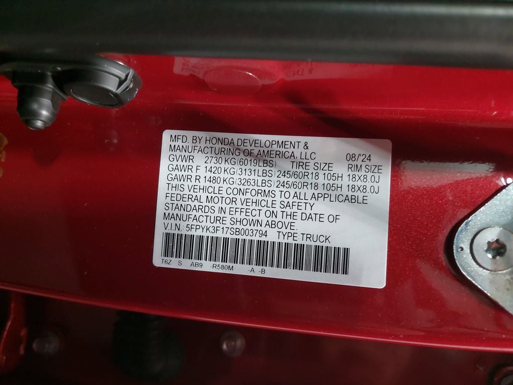 2025 HONDA RIDGELINE - Image 34