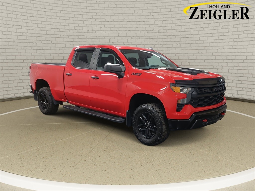 Used 2023 Chevrolet Silverado 1500 Custom Trail Boss Truck Crew Cab