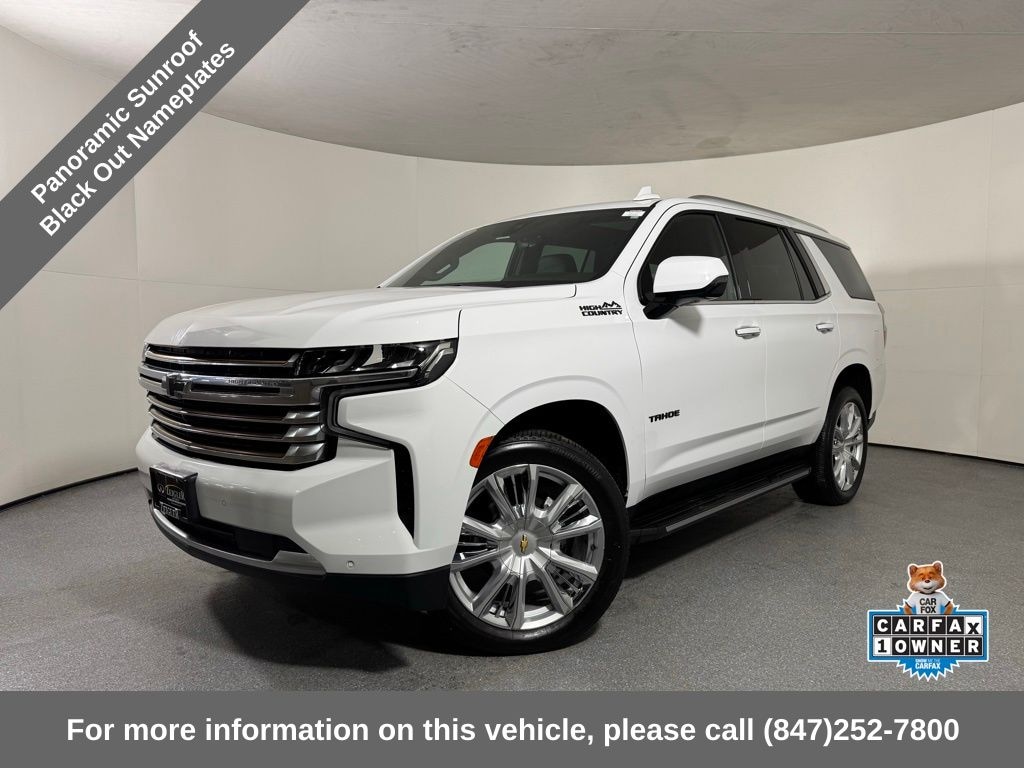 Used 2021 Chevrolet Tahoe High Country SUV