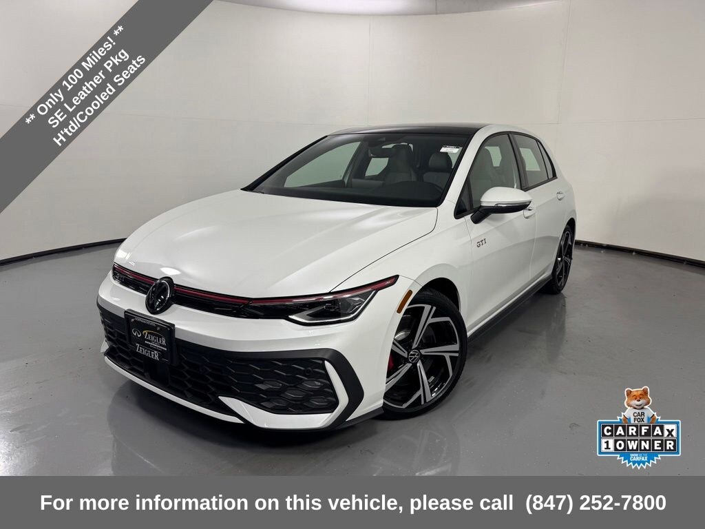 Used 2025 Volkswagen Golf GTI 2.0T SE Hatchback