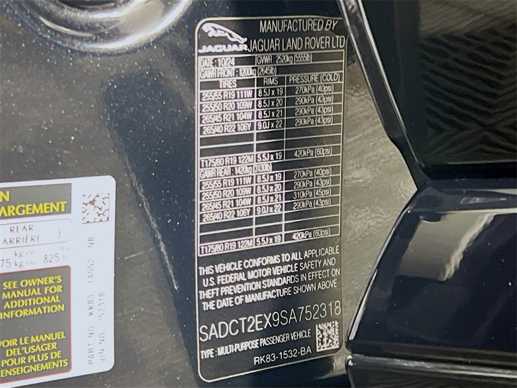 2025 JAGUAR F-PACE - Image 34