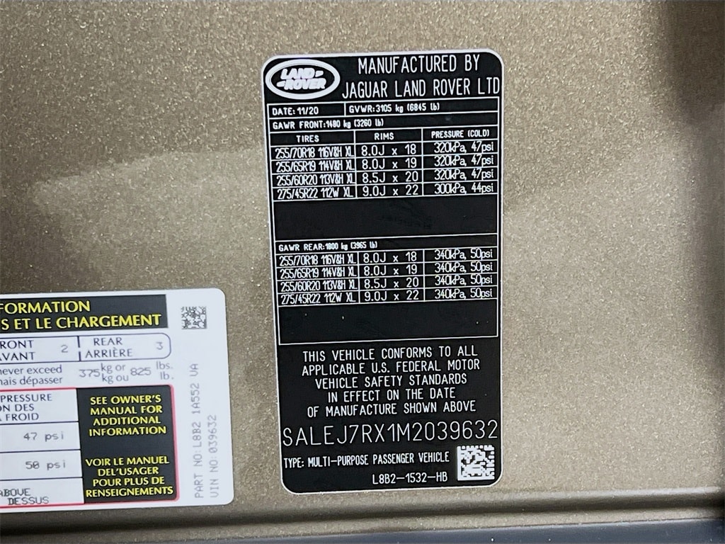 2021 LAND ROVER DEFENDER - Image 32