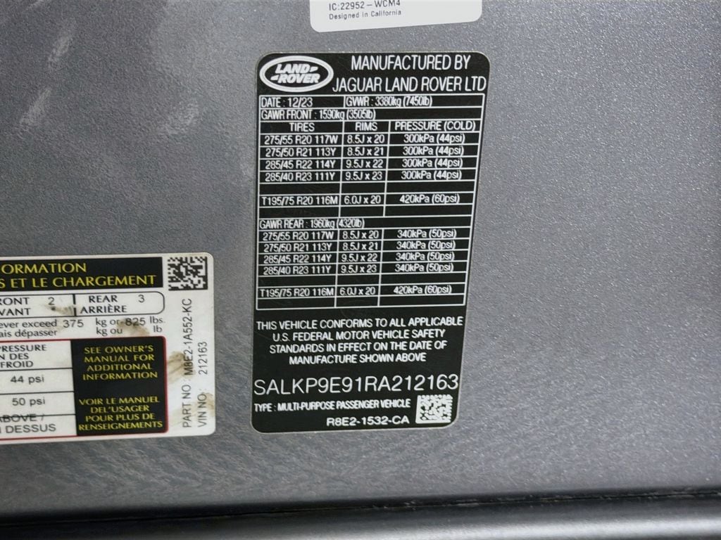 2024 Land Rover Range Rover SE - Photo 34