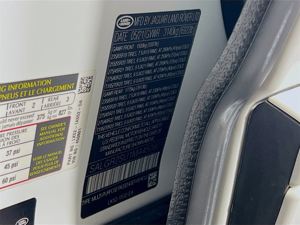 2021 LAND ROVER RANGE ROVER - Image 33