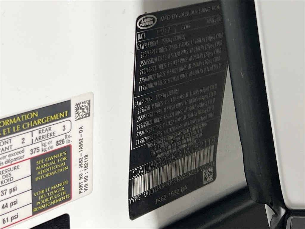 2018 LAND ROVER RANGE ROVER SPORT - Image 34