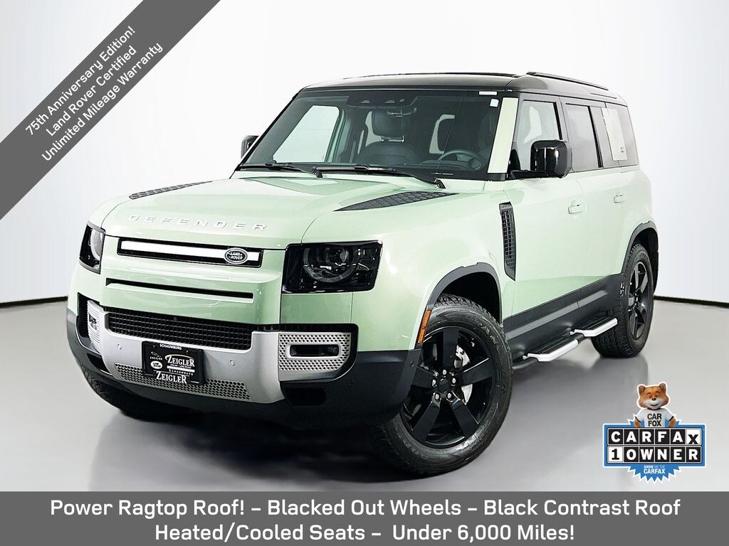 Certified 2023 Land Rover Defender 110 75th Edition SUV