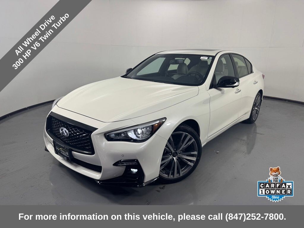 Used 2023 INFINITI Q50 SENSORY Sedan
