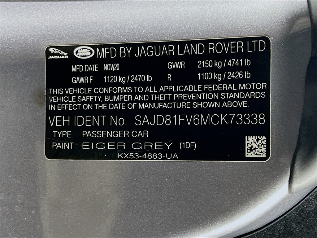 2021 JAGUAR F-TYPE - Image 31