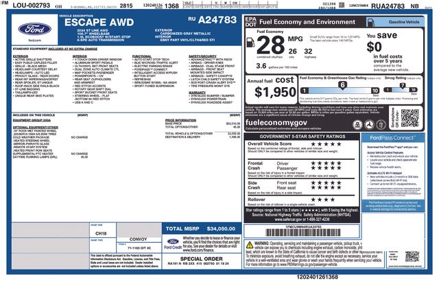 2024 FORD ESCAPE - Image 5