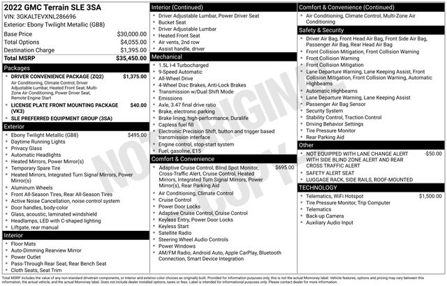 2022 GMC TERRAIN - Image 5