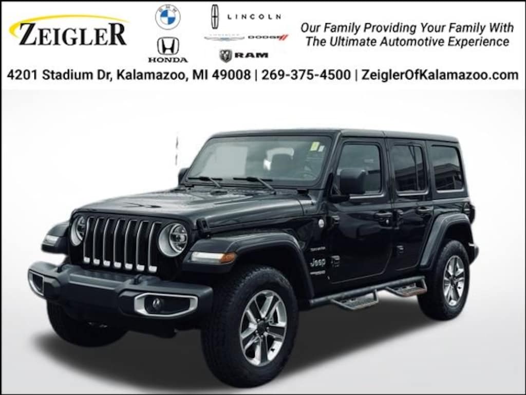 Used 2020 Jeep Wrangler Unlimited Sahara SUV