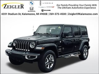 Used 2020 Jeep Wrangler Unlimited Sahara SUV for sale in Grandville
