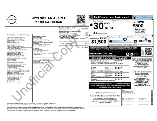 2023 NISSAN ALTIMA - Image 5