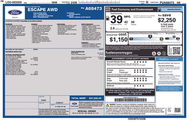 2023 FORD ESCAPE - Image 5