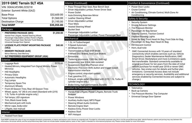 2019 GMC TERRAIN - Image 5