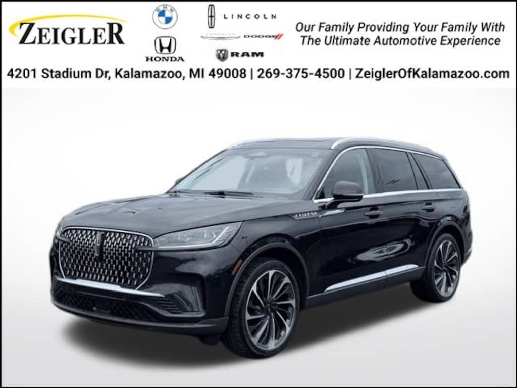 Certified 2025 Lincoln Aviator Reserve SUV