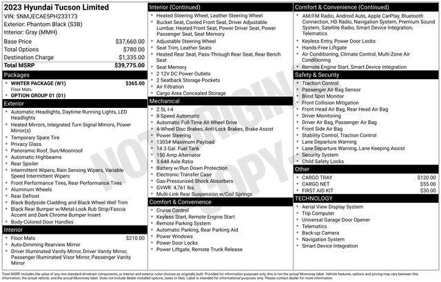 2023 HYUNDAI TUCSON - Image 5