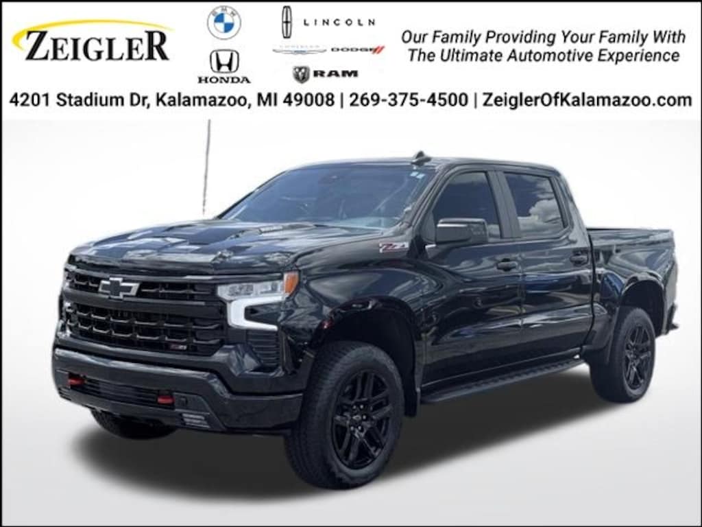 Used 2025 Chevrolet Silverado 1500 LT Trail Boss Truck Crew Cab