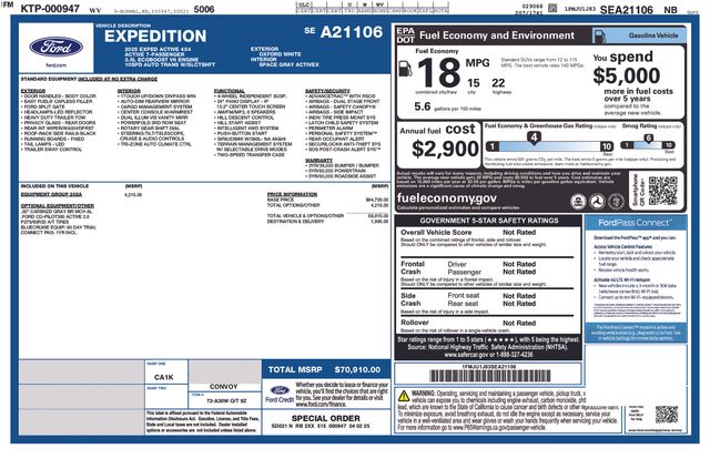 2025 FORD EXPEDITION - Image 5