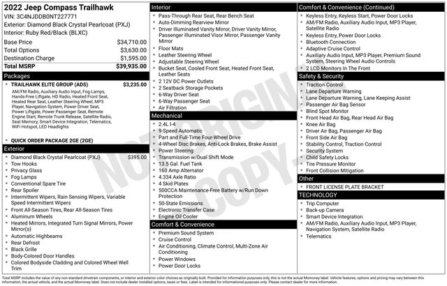 2022 JEEP COMPASS - Image 5